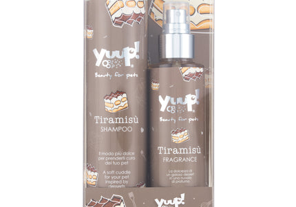 Yuup! Tiramisu Shampoo and Fragrance Set – Gentle Cleansing and Long-Lasting Scent Duo