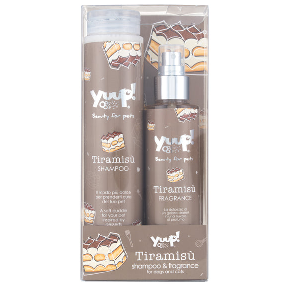 Yuup! Tiramisu Shampoo and Fragrance Set – Gentle Cleansing and Long-Lasting Scent Duo