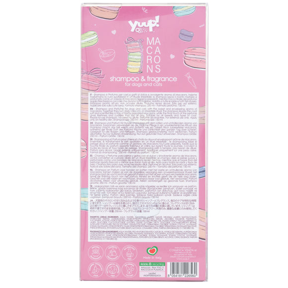 Yuup! Macarons Shampoo and Fragrance Set – Gentle Cleansing and Long-Lasting Scent Duo