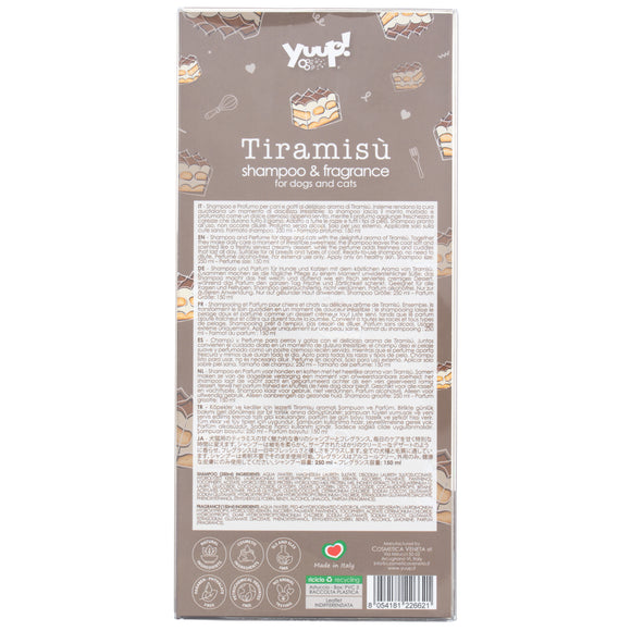 Yuup! Tiramisu Shampoo and Fragrance Set – Gentle Cleansing and Long-Lasting Scent Duo