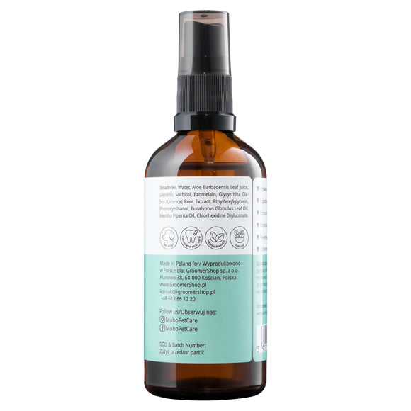 Mubo Chlorhexidine Dental Spray 100ml – Natural Oral Care Formula, No Brushing Needed