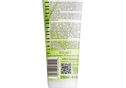 Botaniqa Love Me Long Cupuacu & Shea Shampoo – Nourishing Formula for Long Coats, 250ml