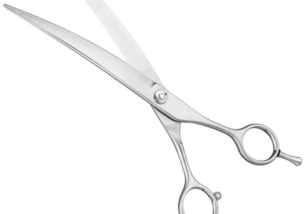 Jargem Premium 7.5 Inch Curved Grooming Scissors with Symmetrical Handle