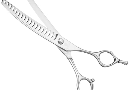 Jargem Premium Curved Chunker Shears with Symmetrical Handle