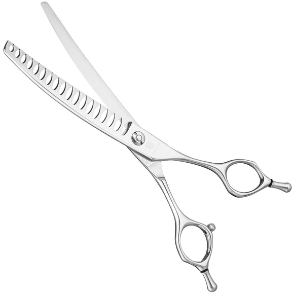 Jargem Premium Curved Chunker Shears with Symmetrical Handle