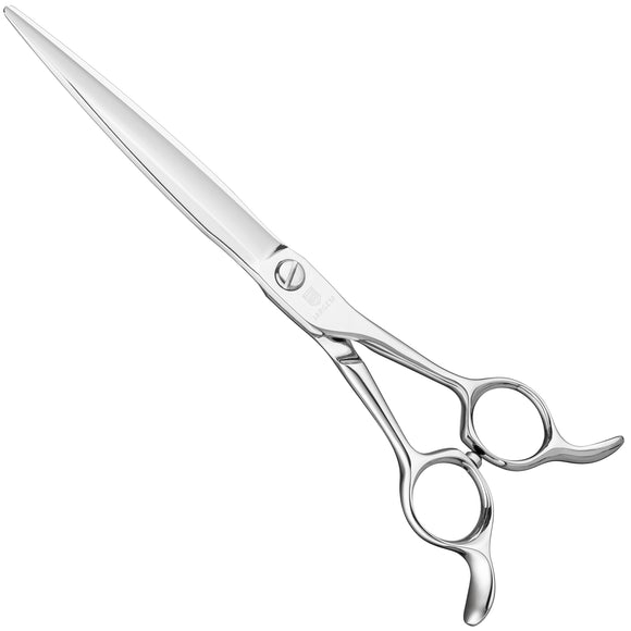 Jargem Premium 7 Inch Straight Grooming Scissors with Symmetrical Handle