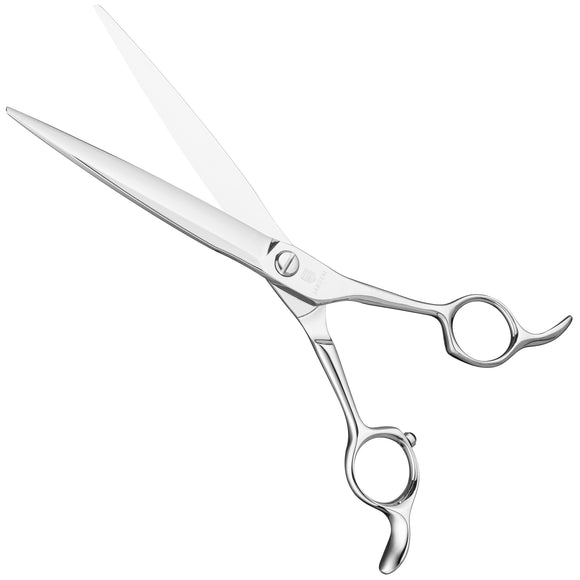 Jargem Premium 7 Inch Straight Grooming Scissors with Symmetrical Handle