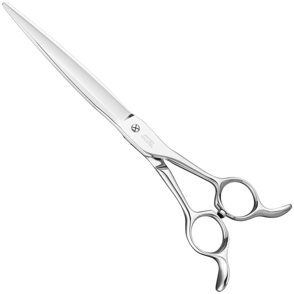 Jargem Premium 7 Inch Straight Grooming Scissors with Symmetrical Handle