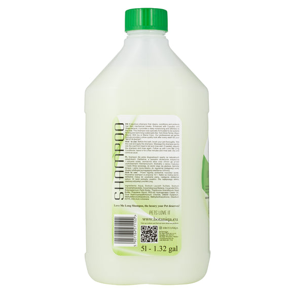 Botaniqa Love Me Long Cupuacu & Shea Shampoo – Nourishing Formula for Long Coats, 5L