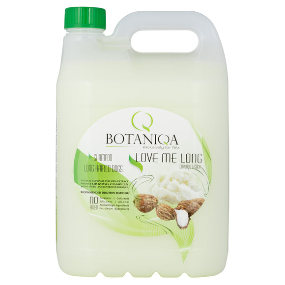 Botaniqa Love Me Long Cupuacu & Shea Shampoo – Nourishing Formula for Long Coats, 5L