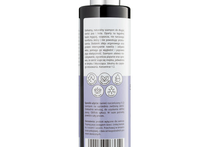 Mubo Silky Long Natural Shampoo 250ml – Gentle Formula for Long-Haired Coats, Nourishing Care