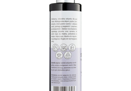 Mubo Silky Long Natural Conditioner 250ml – Gentle Formula for Long-Haired Coats, Nourishing Care