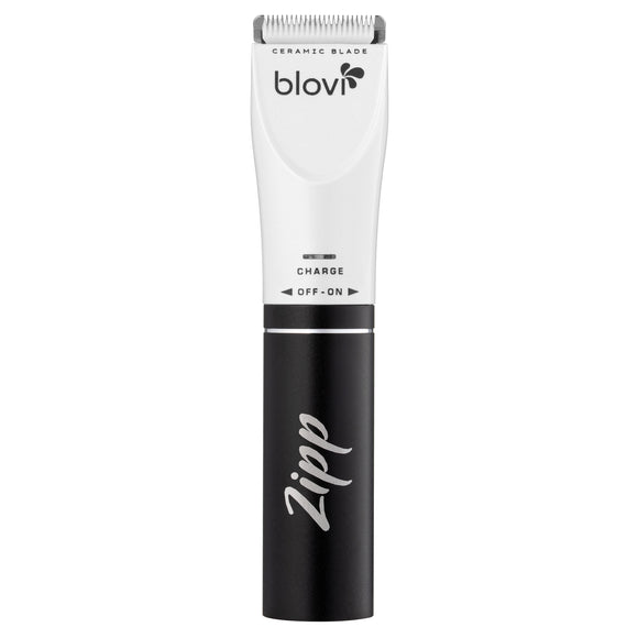 Blovi Zipp Cordless Finishing Clipper – Chrome Blade, Lightweight Black Design