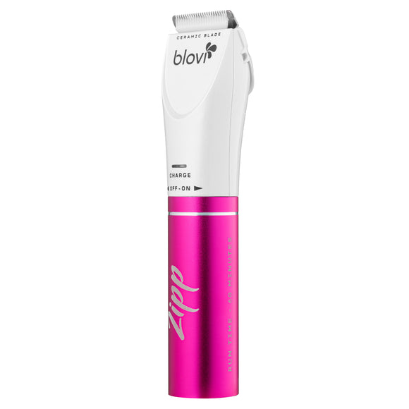 Blovi Zipp Cordless Finishing Clipper – Chrome Blade, Lightweight Black Design