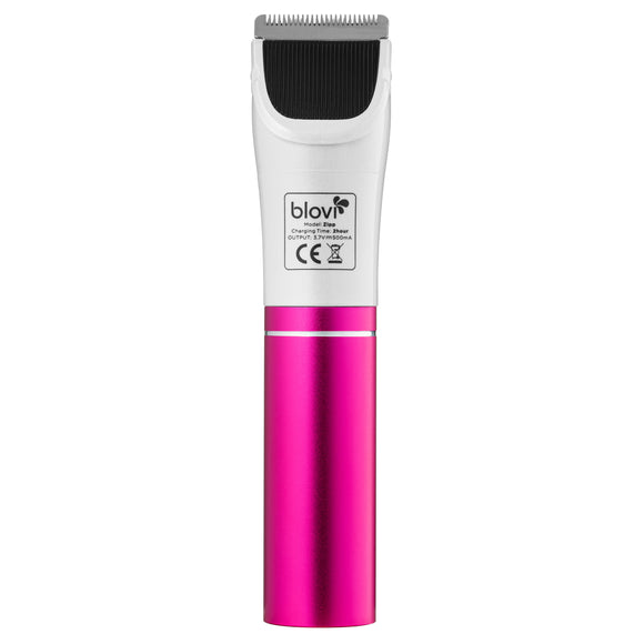 Blovi Zipp Cordless Finishing Clipper – Chrome Blade, Lightweight Black Design