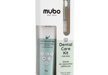 Mubo Dental Care Kit – Complete Teeth Cleaning Set with Toothpaste, Brush and Finger Cap