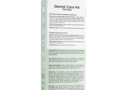 Mubo Dental Care Kit – Complete Teeth Cleaning Set with Toothpaste, Brush and Finger Cap