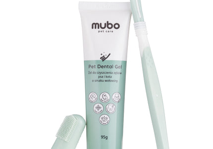 Mubo Dental Care Kit – Complete Teeth Cleaning Set with Toothpaste, Brush and Finger Cap