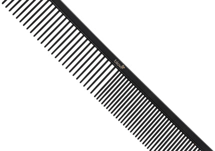 Blovi Antistatic Metal Grooming Comb 19cm – Mixed Pin Spacing, Smooth Tangle Removal