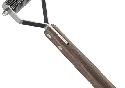 Blovi 20 Teeth Undercoat Rake – Narrow 1.5mm Hook Trimmer, Precision De-Shedding Tool