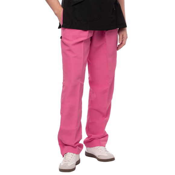 Blovi Trousers Pink – Safety Grooming Pants with Elastic Waist, Lightweight XS Size