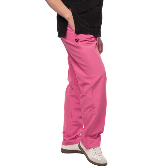 Blovi Trousers Pink – Safety Grooming Pants with Elastic Waist, Lightweight XS Size