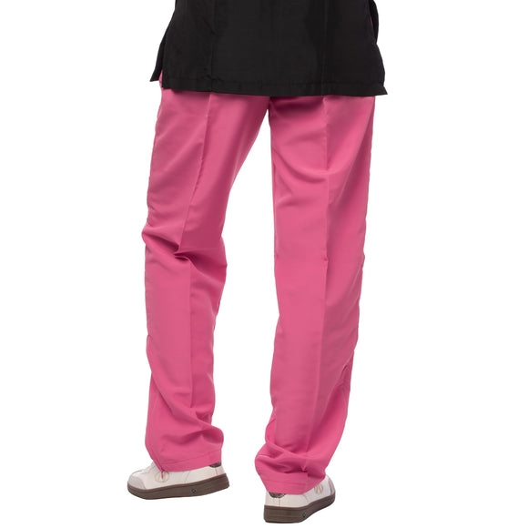 Blovi Trousers Pink – Safety Grooming Pants with Elastic Waist, Lightweight XS Size