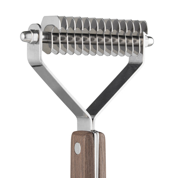 Blovi 13 Teeth Undercoat Rake – Wide-Spaced Hook Trimmer with 13 Precision Blades