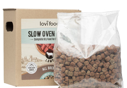 Lovi Food Slow Oven Baked Lamb – Mono-Protein Baked Dog Food, 1.5kg, Premium Quality