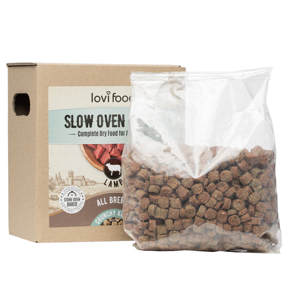 Lovi Food Slow Oven Baked Lamb – Mono-Protein Baked Dog Food, 1.5kg, Premium Quality