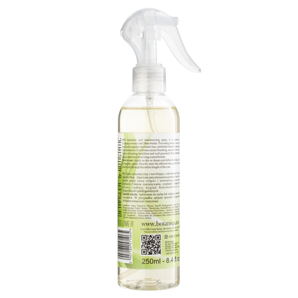 Botaniqa Love Me Long Antistatic Grooming Spray 250ml – Detangling and Smoothing Formula