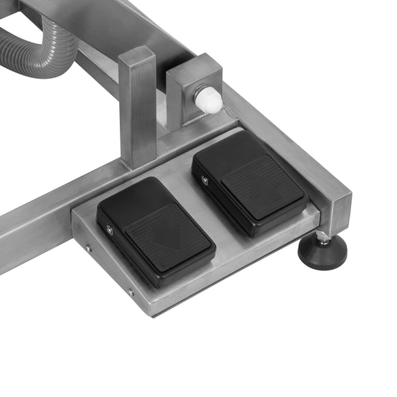 Blovi VT12 Very Low-Lowering Stainless Steel Veterinary Treatment Table