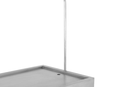 Blovi VT12 Very Low-Lowering Stainless Steel Veterinary Treatment Table