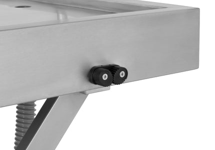 Blovi VT12 Very Low-Lowering Stainless Steel Veterinary Treatment Table