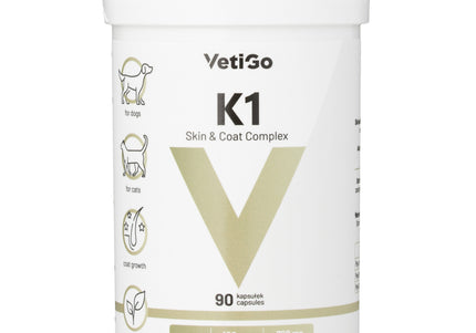 VetiGo K1 Omega 3 Dog and Cat Skin and Coat Supplement