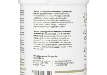 VetiGo K1 Omega 3 Dog and Cat Skin and Coat Supplement