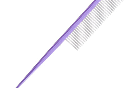 Blovi 18 cm Metal Rat Tail Comb with Medium Pin Spacing