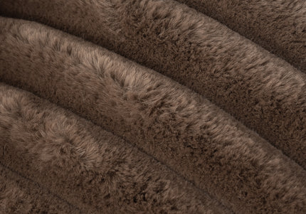 Biglo Cobe Dark Brown Donut Dog Bed, Soft and Fluffy