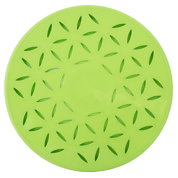 Kiwi Walker Round Slow Licking Bowl with Flower-Shaped Raised Projections
