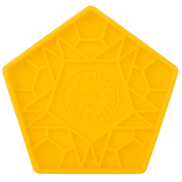 Kiwi Walker Penta Mini Slow Licking Bowl, Pentagonal Dog Lick Mat