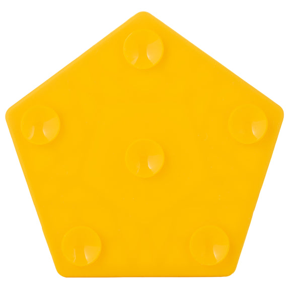 Kiwi Walker Penta Mini Slow Licking Bowl, Pentagonal Dog Lick Mat