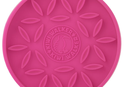 Kiwi Walker Flower Mini Round Slow Licking Bowl with Floral Bumps