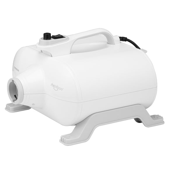 Shernbao Typhoon White 3000W Powerful Twin-Motor Table Dryer - 150 L