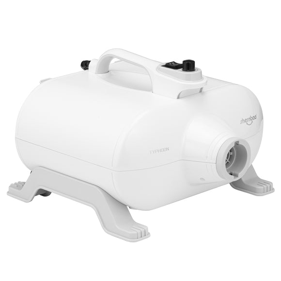 Shernbao Typhoon White 3000W Powerful Twin-Motor Table Dryer - 150 L