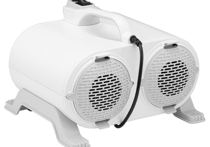 Shernbao Typhoon White 3000W Powerful Twin-Motor Table Dryer - 150 L
