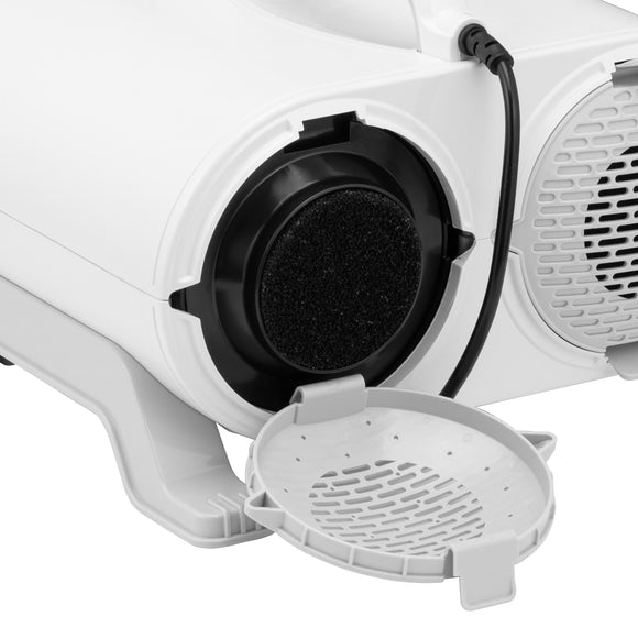 Shernbao Typhoon White 3000W Powerful Twin-Motor Table Dryer - 150 L