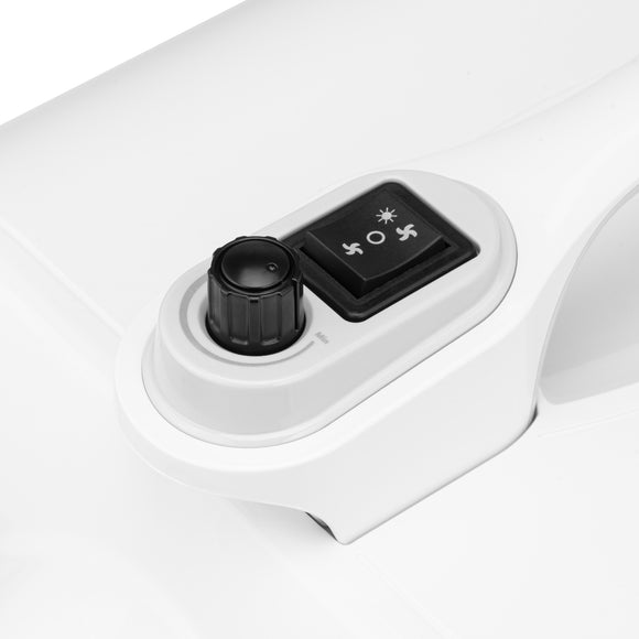 Shernbao Typhoon White 3000W Powerful Twin-Motor Table Dryer - 150 L