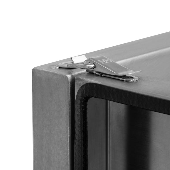 Blovi ECO Freestanding Stainless Steel Grooming Bath Tub with Drop-Down Walls
