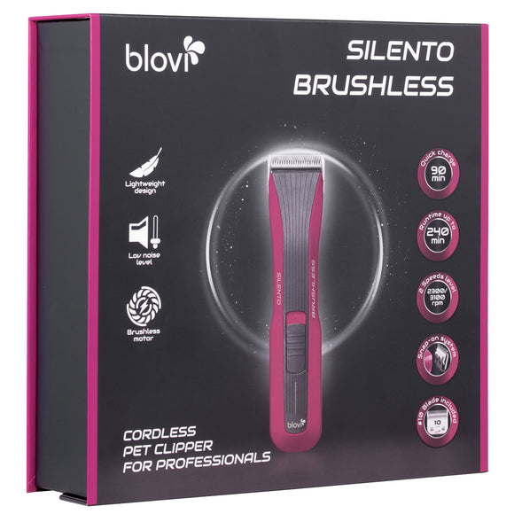 Blovi Silento Professional Cordless Brushless Dog Grooming Clipper