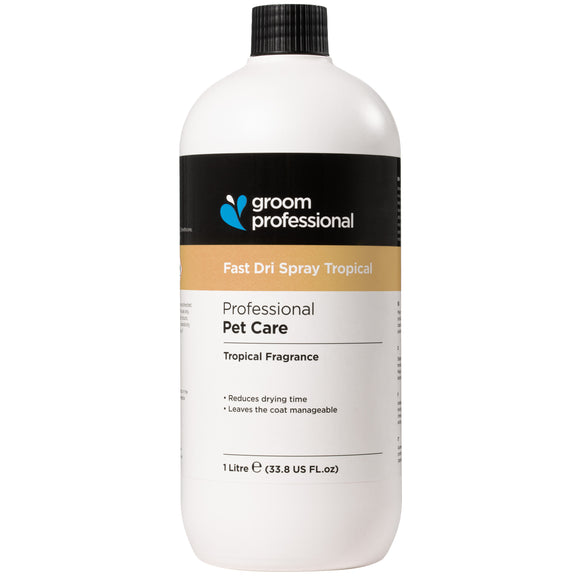 Groom Professional Fast Dri Tropical Coat Spray